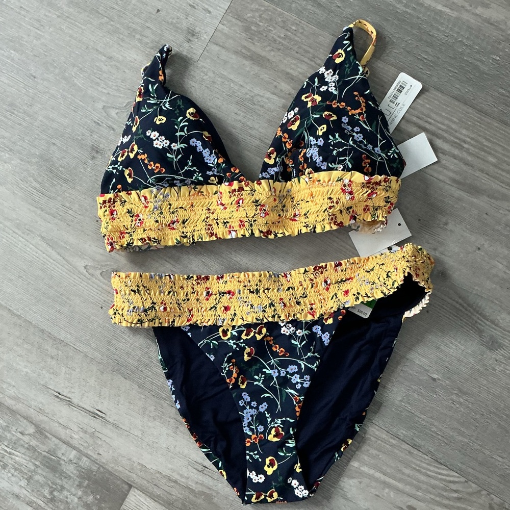Anne Cole Studio bikini set featuring a floral print